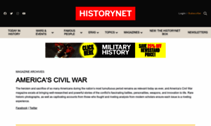 Americascivilwarmag.com thumbnail