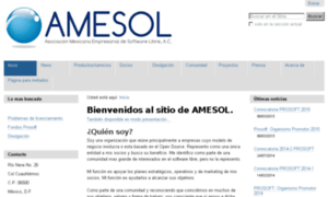 Amesol.org.mx thumbnail