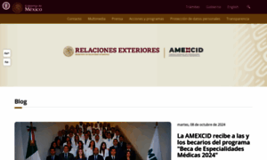 Amexcid.gob.mx thumbnail