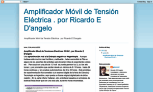 Amplificadormovildeelectricidad.blogspot.com.es thumbnail