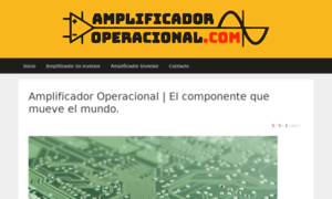 Amplificadoroperacional.com thumbnail
