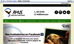 Amus.org.es thumbnail