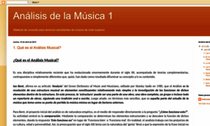 Analisisdelamusica1.blogspot.com.es thumbnail
