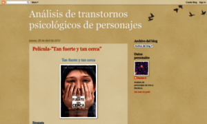 Analisisdepersonajescineyliteratura.blogspot.com thumbnail