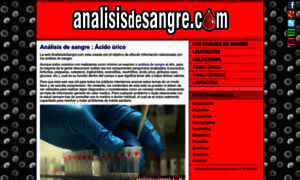 Analisisdesangre.com thumbnail