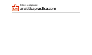 Analiticapractica.com thumbnail