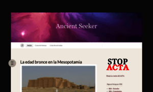 Anancientseeker.wordpress.com thumbnail