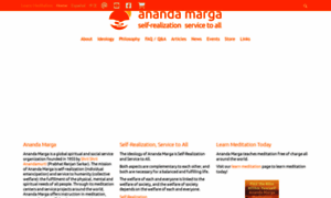 Anandamarga.org thumbnail