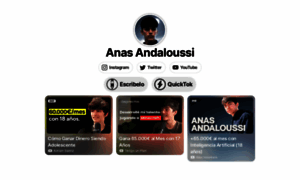 Anasandaloussi.com thumbnail