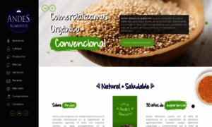 Andesalimentos.com thumbnail