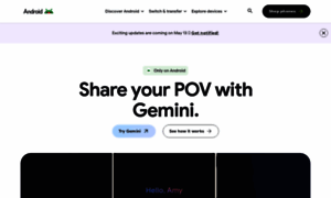 Android.com thumbnail