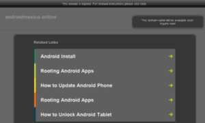 Androidmexico.online thumbnail