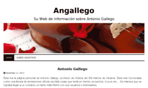 Angallego.com thumbnail