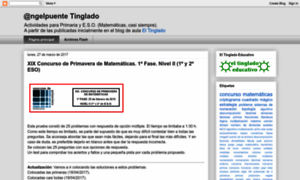Angelpuentetinglado.blogspot.com.es thumbnail