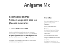 Anigame.mx thumbnail