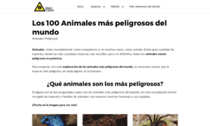 Animalespeligrosos.com thumbnail