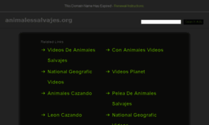 Animalessalvajes.org thumbnail