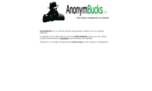 Anonymbucks.com thumbnail