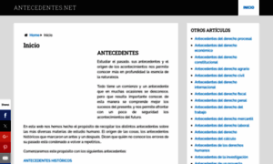 Antecedentes.net thumbnail
