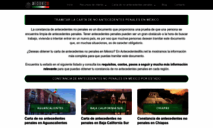Antecedentesmx.net thumbnail