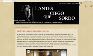 Antesciegoquesordo.blogspot.co.uk thumbnail