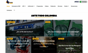 Antetodocolombia.org thumbnail