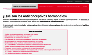 Anticonceptivas.org thumbnail