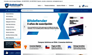 Antiviruspc.cl thumbnail