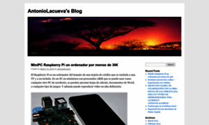 Antoniolacueva.wordpress.com thumbnail