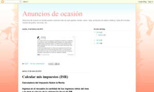 Anunciosdeocasion.blogspot.mx thumbnail