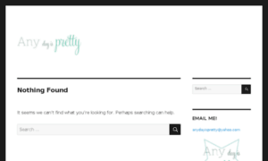 Anydayispretty.com thumbnail