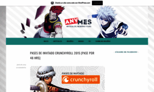Anymes.wordpress.com thumbnail