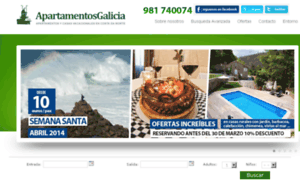 Apartamentosgalicia.net thumbnail