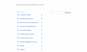 Apartamentoslosalamos.com thumbnail