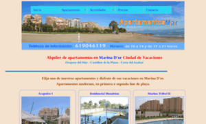 Apartamentosmar.com thumbnail