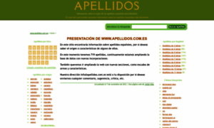 Apellidos.com.es thumbnail