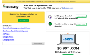 Aphonenot.net thumbnail