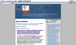 Apiscam.blogspot.com thumbnail