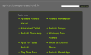 Aplicacionesparaandroid.in thumbnail