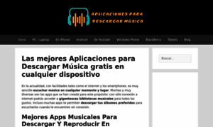 Aplicacionesparadescargarmusica.com thumbnail