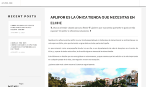 Aplifor.com thumbnail