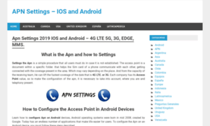 Apnsettings.info thumbnail