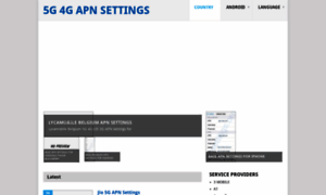 Apnsettings.org thumbnail