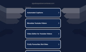 Apodosysobrenombres.com thumbnail