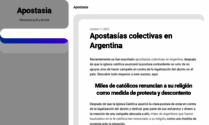 Apostasia.com.ar thumbnail