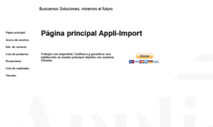 Appliimport.com.ve thumbnail