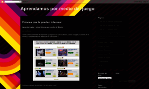 Aprendamospormediodeljuego.blogspot.com thumbnail