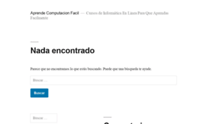 Aprendecomputacionfacil.com thumbnail