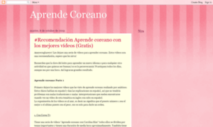 Aprendecoreano-dianaru.blogspot.com.es thumbnail