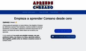 Aprendecoreano.com thumbnail